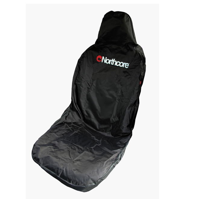 Northcore Waterproof Enkele Autostoel Beschermer Zwart