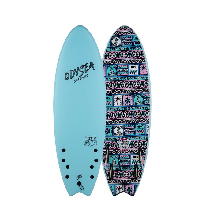 Catch Odysea 5'6'' Pro Skipper Quad Jamie O'Brien Sky Blue 2.0