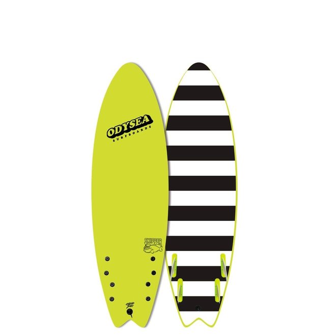 Catch Odysea 6'0'' Skipper Quad Lemon / White Stripes 2.0