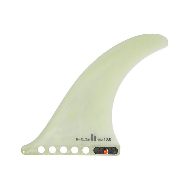 FCS II Flow PG 10 Inch Longboard Fin Clear