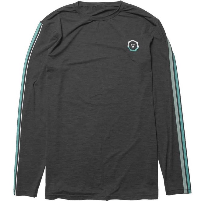 Vissla Heren The Trip Lycra Long Sleeve Black Heather