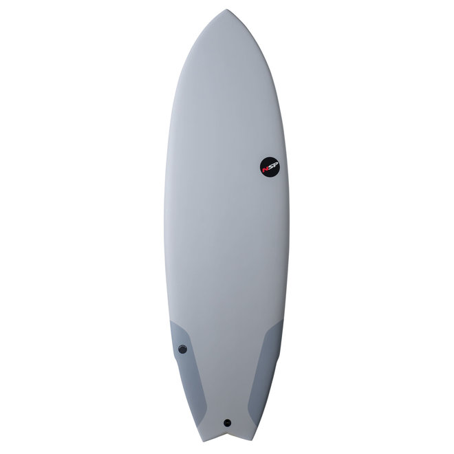 NSP Protech Fish 6'4'' Grey (kleine beschadiging)