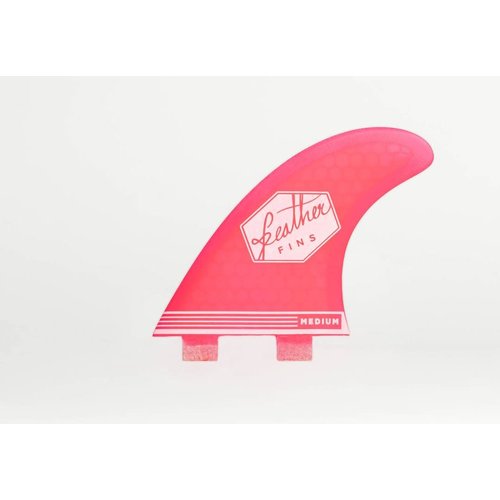 Feather Fins Feather Fins FCS Ultralight Thruster Fins Pink Feather Fins Feather Fins FCS Ultralight Thruster Fins Pink