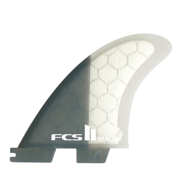 FCS II Reactor PC Quad Rear Fins Charcoal