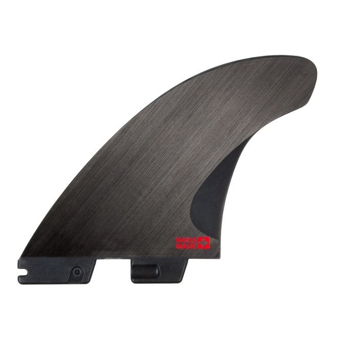 FCS II H4 Uni Carbon Thruster Fins Smoke