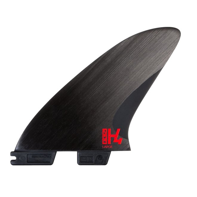 FCS II H4 Uni Carbon Thruster Fins Smoke