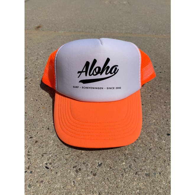 Aloha Trucker Cap Orange