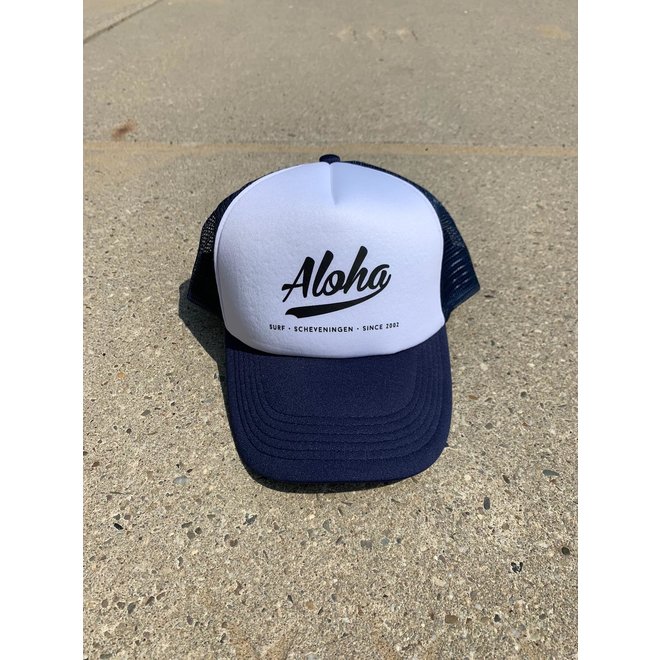 Aloha Trucker Cap Blue