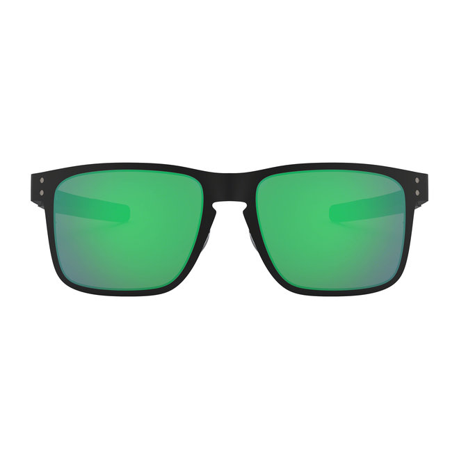 Oakley Holbrook Metal Matte Black With Jade Iridium Zonnebril