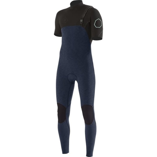 Vissla High Seas 3/2 Heren SS Wetsuit Naval Heather