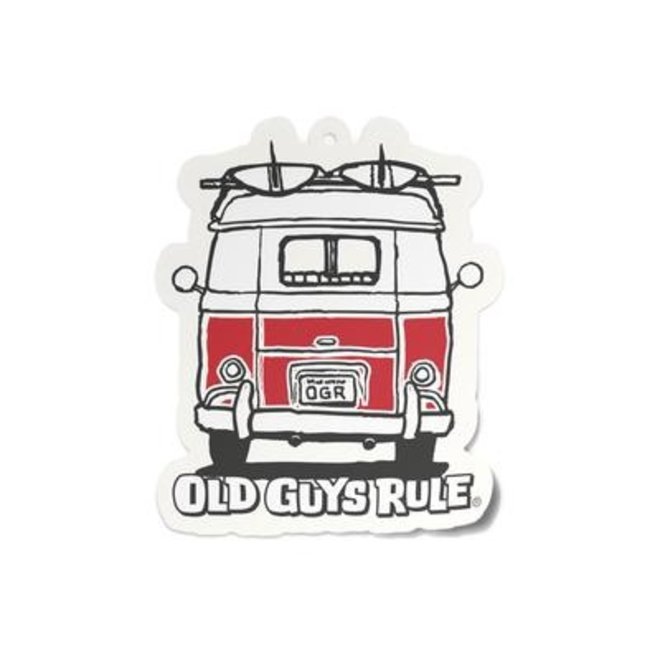 Old Guys Rule Luchtverfrisser New Car Cardinal Red