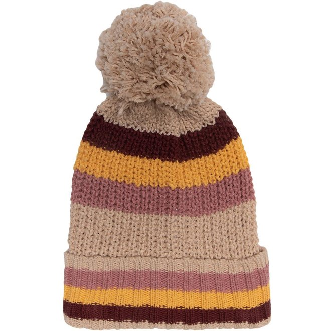 Sisstrevolution Beach Bonfire Beanie Tan