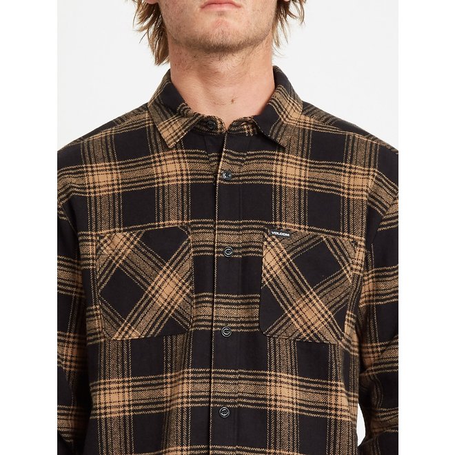 Volcom Heren Tone Stone Long Sleeve Black