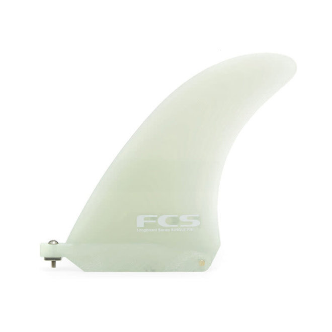 FCS Clique PG 8 Inch Longboard Fin Clear