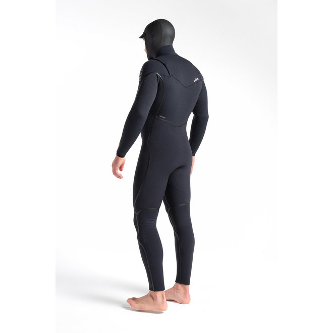 C-Skins Wired 5/4 Heren Wetsuit Hooded BX/BX/Black