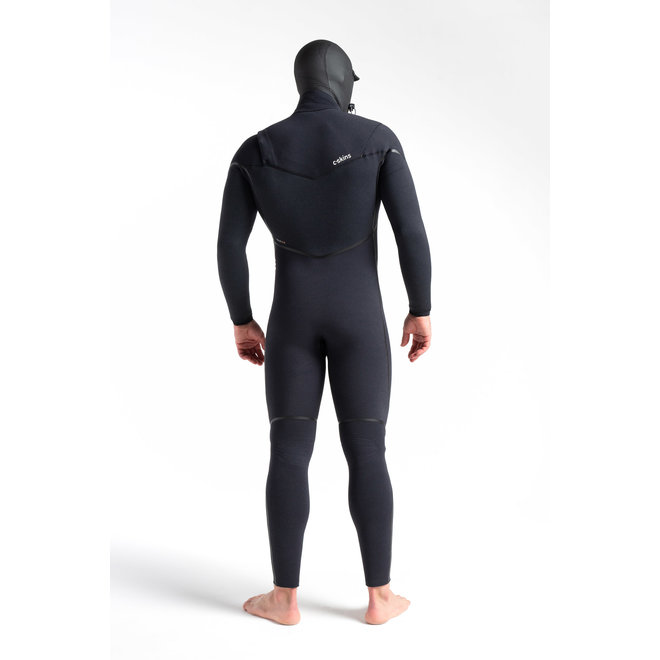 C-Skins Wired 5/4 Heren Wetsuit Hooded BX/BX/Black