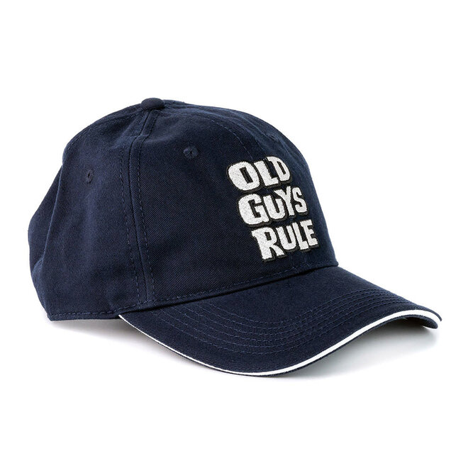 Old Guys Rule Stacked Logo Cap Blue Dusk