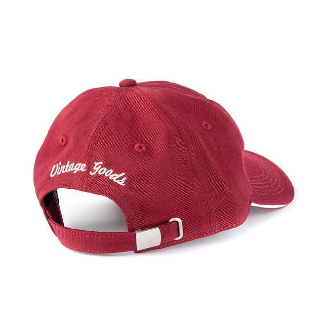 Old Guys Rule Stacked Logo Cap Cardinal Red