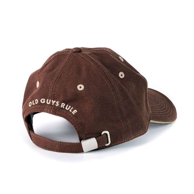 Old Guys Rule Explore Outdoors Cap Chocolate