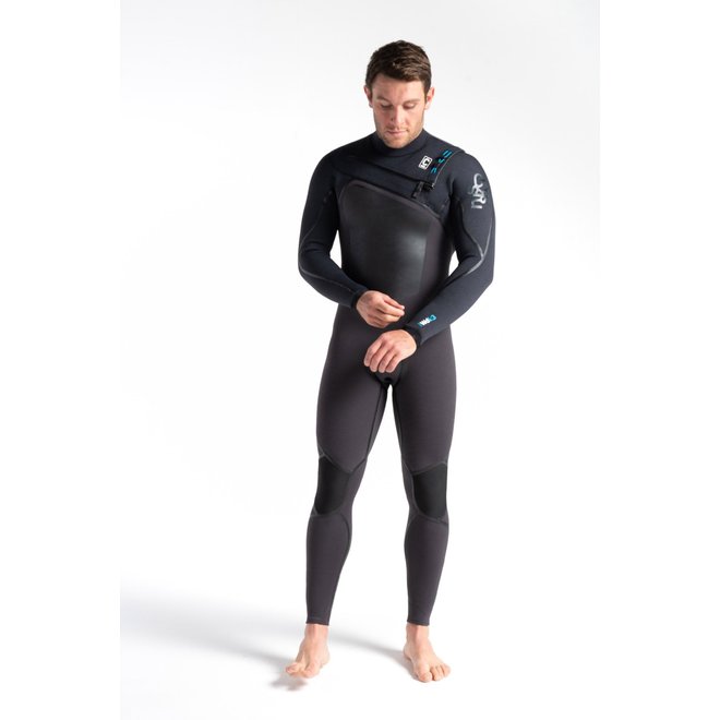 C-Skins Wired 4/3 Heren Wetsuit Meteor X/Black