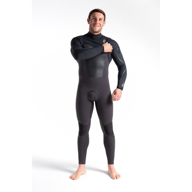 C-Skins Wired 4/3 Heren Wetsuit Meteor X/Black