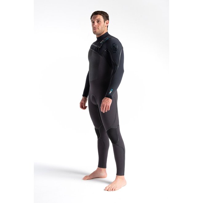 C-Skins Wired 4/3 Heren Wetsuit Meteor X/Black