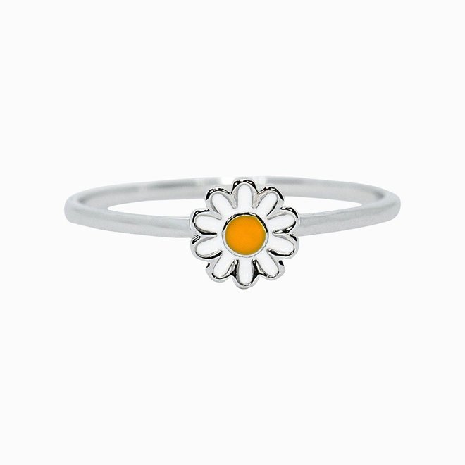 Pura Vida Daisy Ring Silver