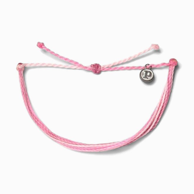 Pura Vida  Charity: Boarding 4 Breast Cancer Bracelet