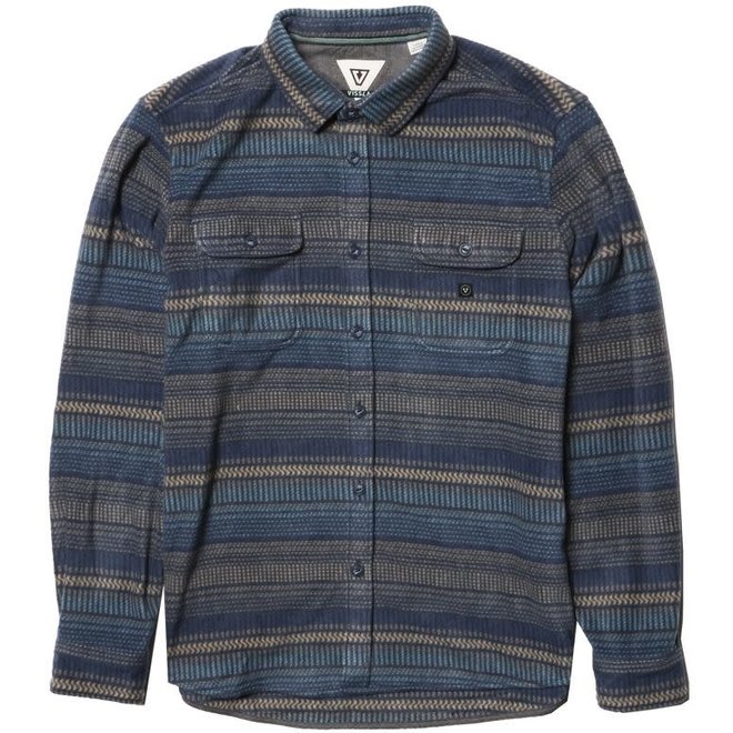 Vissla Heren Polar Flannel LS Dark Naval