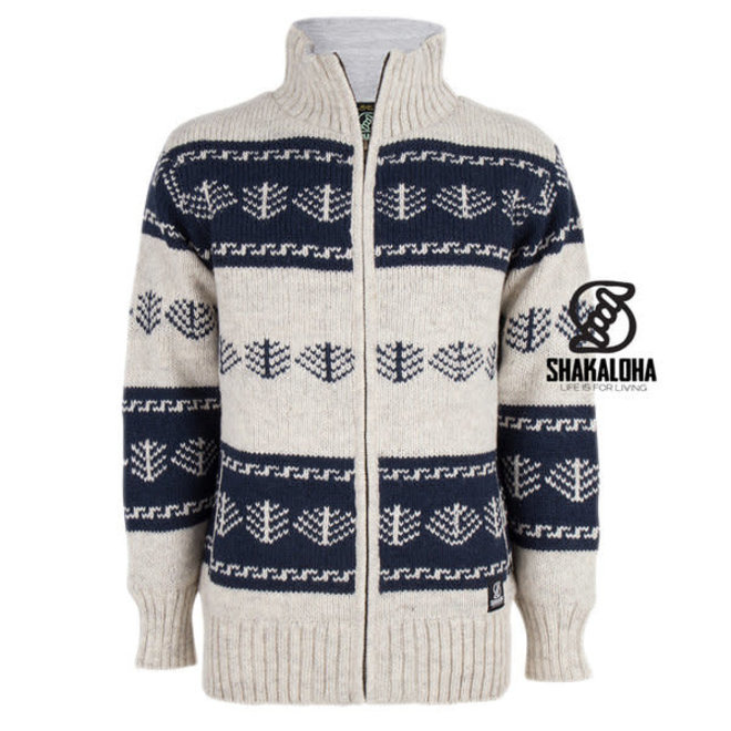 Shakaloha Pine Cardigan Beige