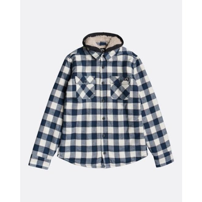 Billabong Kinder All Day Sherpa Flannel Birch