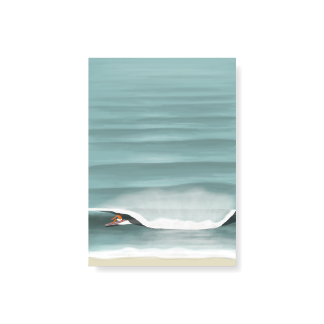 Trevor Humphres Endless Lines Postcard