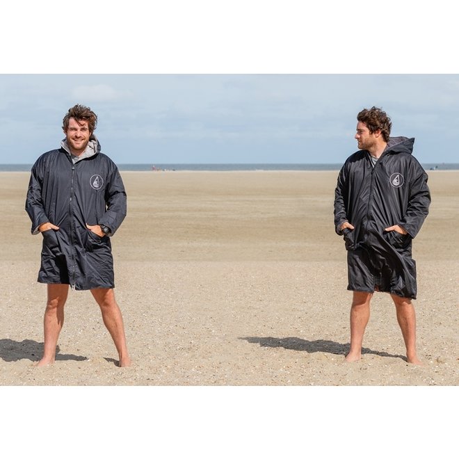 Wave Hawaii Storm Surf Poncho Biso Sherpa