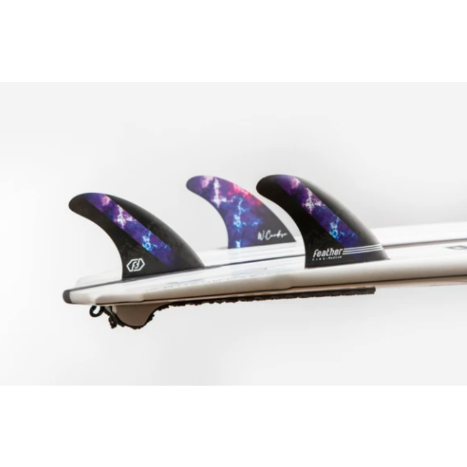 Feather Fins Single Tab Signatures Willian Cardoso HC Thruster Fins Thunder