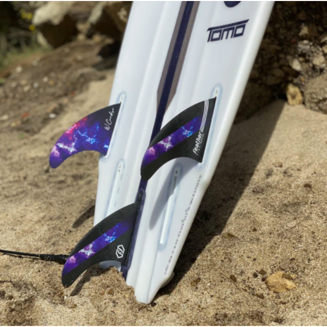 Feather Fins Single Tab Signatures Willian Cardoso HC Thruster Fins Thunder