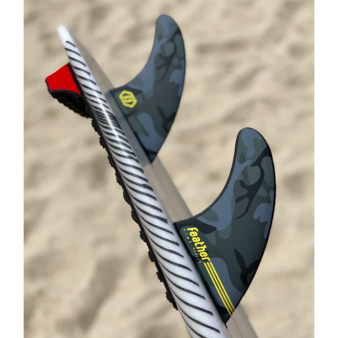 Feather Fins Single Tab Signatures Joan Duru HC Thruster Fins