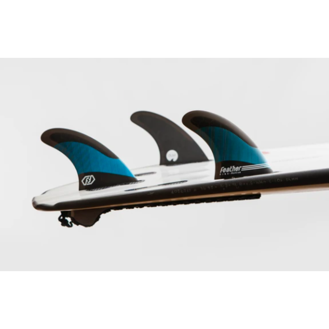 Feather Fins Dual Tab Signatures Vincent Duvignac HC Thruster Fins