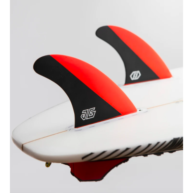 Feather Fins Single Tab Signatures Jonathan Gonzalez Thruster Fins Red