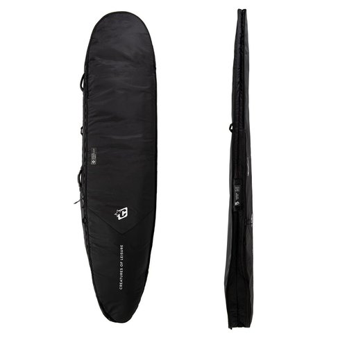 Creatures of Leisure Creatures Day Use Longboard Boardbag Black/Silver Creatures of Leisure Creatures Day Use Longboard Boardbag Black/Silver