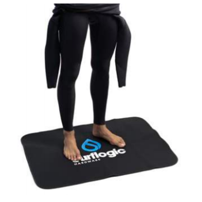 Surflogic Neoprene Change Mat Black