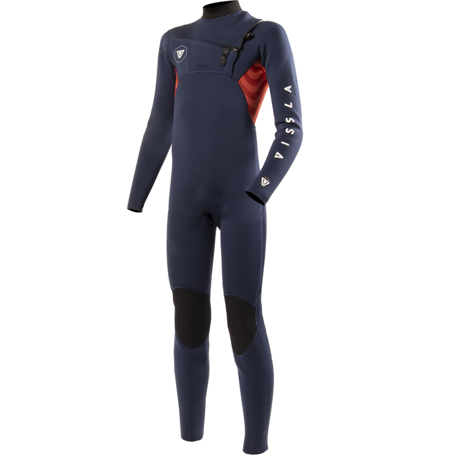 Vissla 7 Seas Shredder 3/2 Kids Wetsuit Navy