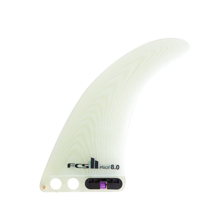 FCS II Pivot PG 10 Inch Longboard Fin Clear