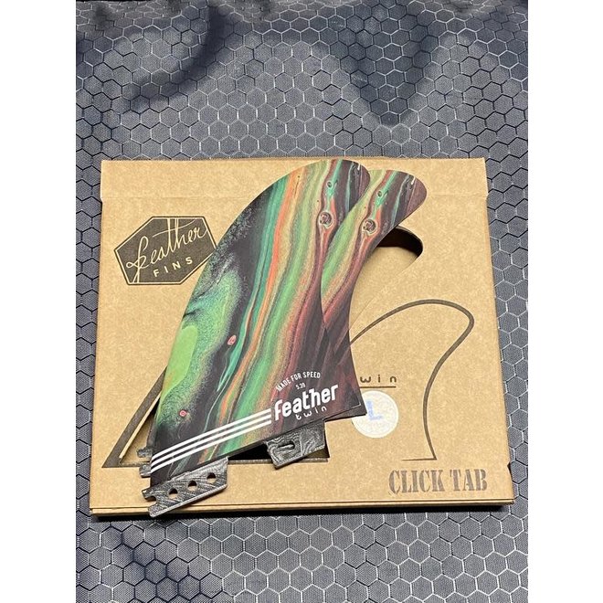 Feather Fins Click Tab Performance Twin Color