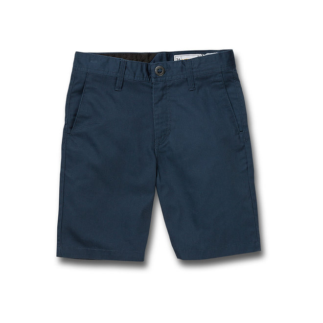 Volcom Kinder Frickin Chino Shorts Service Blue