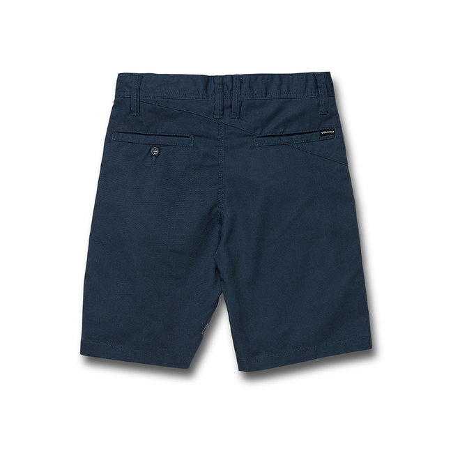 Volcom Kinder Frickin Chino Shorts Service Blue