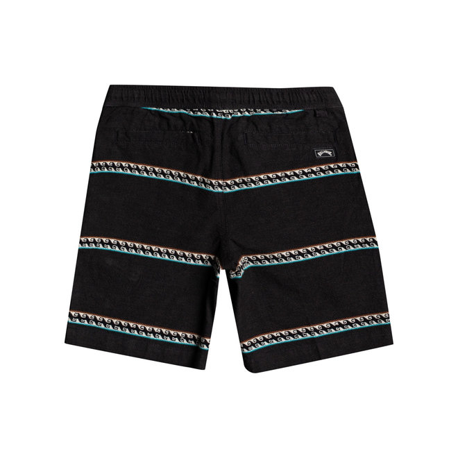 Billabong Kinder Larry Jacquard Shorts Black