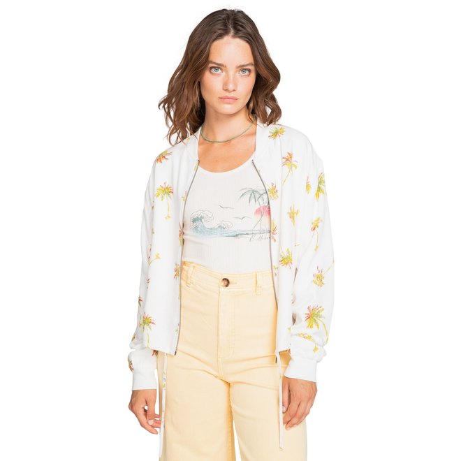 Billabong Dames Summer Bomber Jacket Salt Crystal