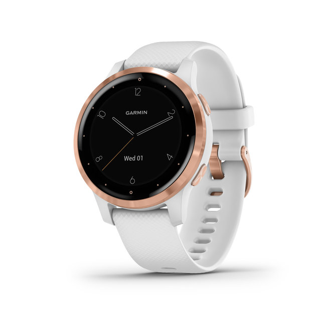 Garmin Vivoactive 4S White/Rose Gold Smartwatch