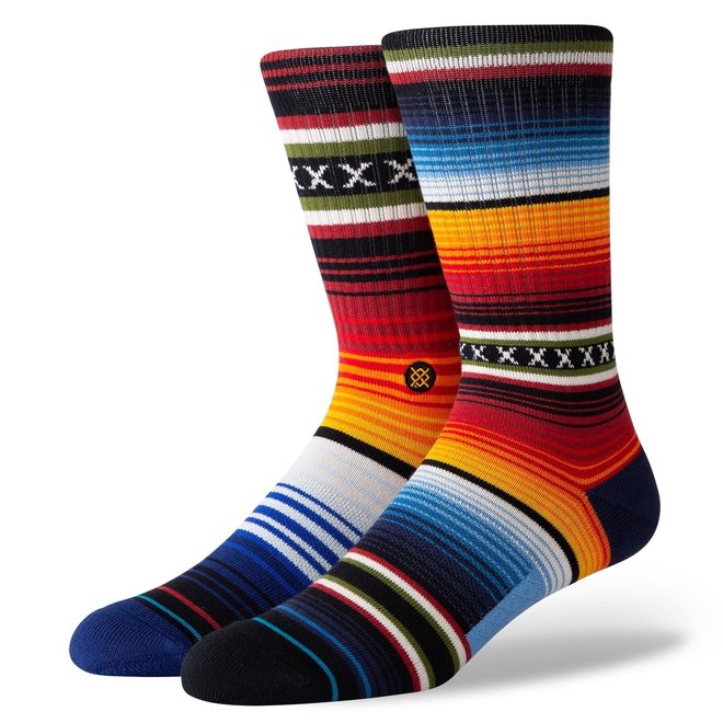 Stance Curren Staple Crew Socks Red
