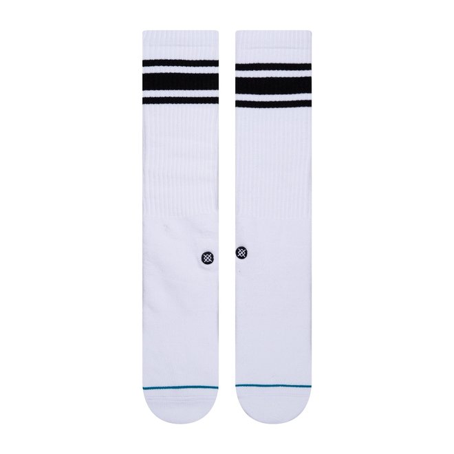 Stance Boyd Pipe Bomb Staple Socks White